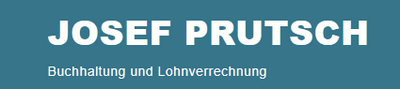 Logo Josef Prutsch gewerbliche Bilanzbuchhaltung und Lohnverrechnung